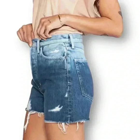 Γtica Fern High Rise Cut-Off Distressed Festival Denim Shorts - Size 27 NWOT - Picture 6 of 13